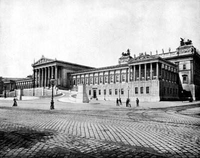 Parlamenttitalo, Wien, 1893. tekijältä John L. Stoddard