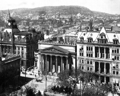Montreal ja Mount Royal, Kanada, 1893. tekijältä John L. Stoddard