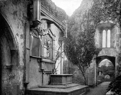 Muckross Abbey, Lakes of Killarney, Irlanti, 1893. tekijältä John L. Stoddard