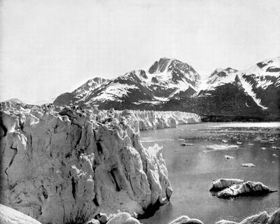 Muirin jäätikkö, Alaska, Yhdysvallat, 1893. tekijältä John L. Stoddard