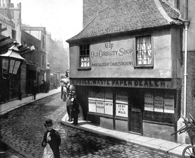 Old Curiosity Shop, Lontoo, 1893. tekijältä John L. Stoddard