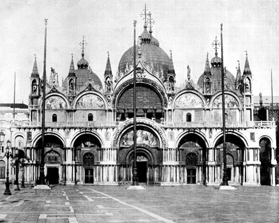 St Marks, Venetsia, Italia, 1893. tekijältä John L. Stoddard