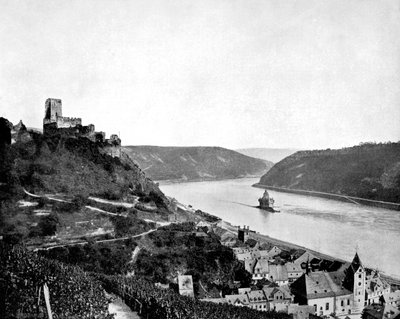 Rein, Gutenfels ja Pfalz, Saksa, 1893. tekijältä John L. Stoddard