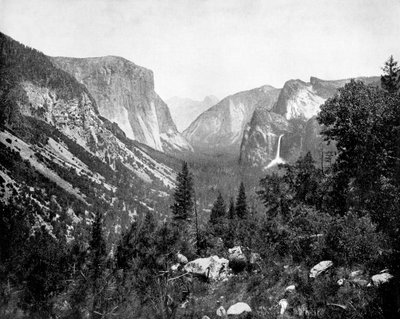 Yosemite Valley Artists Pointista, Kalifornia, USA, 1893. tekijältä John L. Stoddard