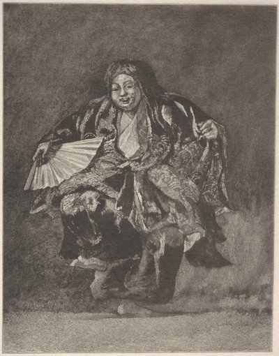 Noh Dancer, n. 1886. tekijältä John La Farge