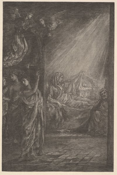 Syntymä.n.d. tekijältä John La Farge