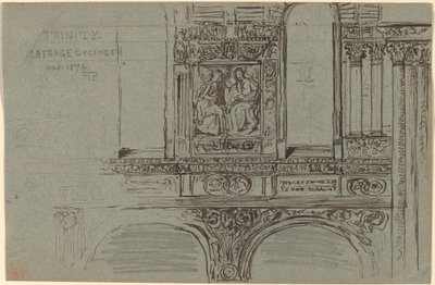 Trinity Church, Boston (laivo) - Mural Study tekijältä John La Farge