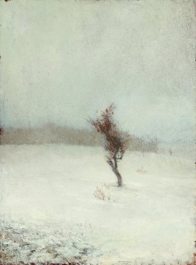 Lumimyrsky 1865 (Öljy paneelille) tekijältä John La Farge or Lafarge