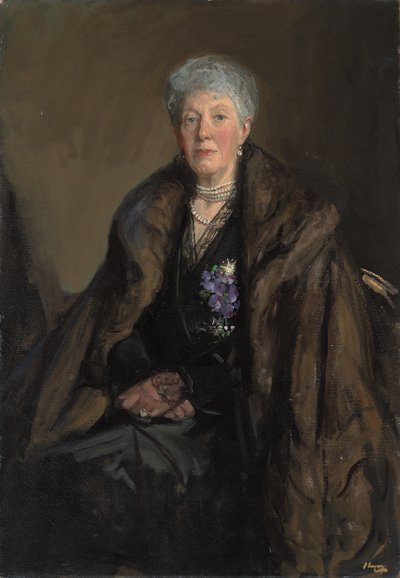 Lady Jacksonin muotokuva tekijältä John Lavery