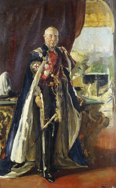Lonsdalen jaarlin muotokuva K tekijältä John Lavery