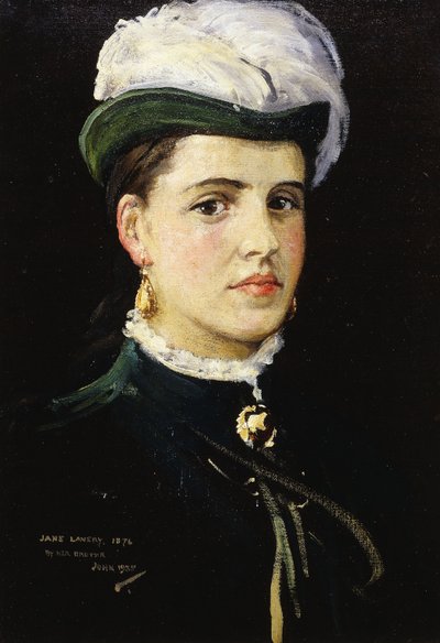 Postuumi muotokuva Jane Laverystä tekijältä John Lavery