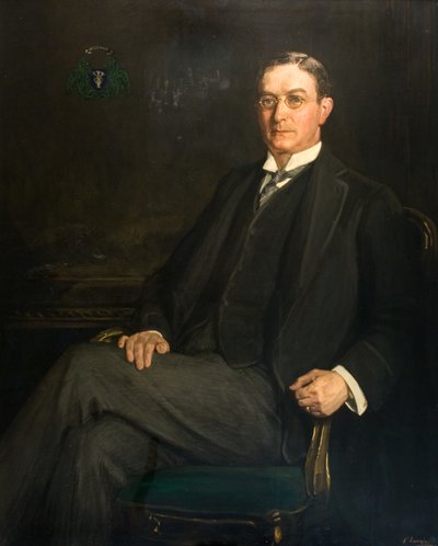 Sir James Urquhart (1864-1930), n. 1914 (öljy kankaalle) tekijältä John Lavery