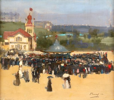 Siniset unkarilaiset, 1888 tekijältä John Lavery
