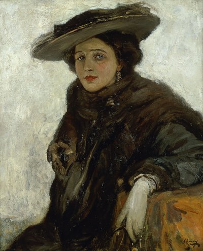 Espanjalainen hattu tai rouva Gerard Chowne tekijältä John Lavery
