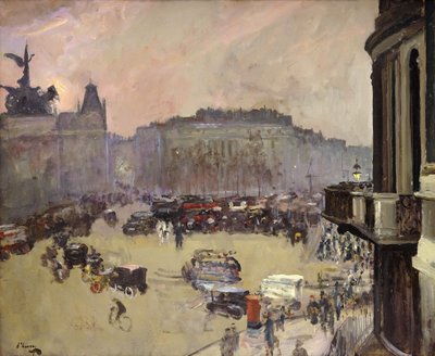Talviaurinko, Hyde Park Corner tekijältä John Lavery