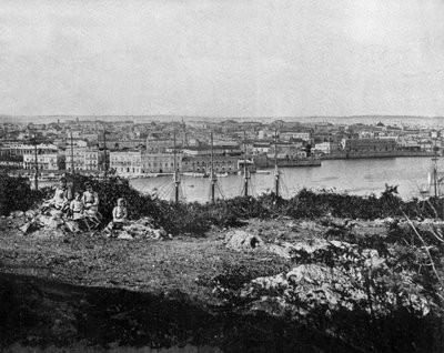 Havanna Kuubassa (m/w kuva) tekijältä John Lawson Stoddard