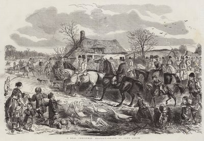 Todellinen joululoma tekijältä John Leech
