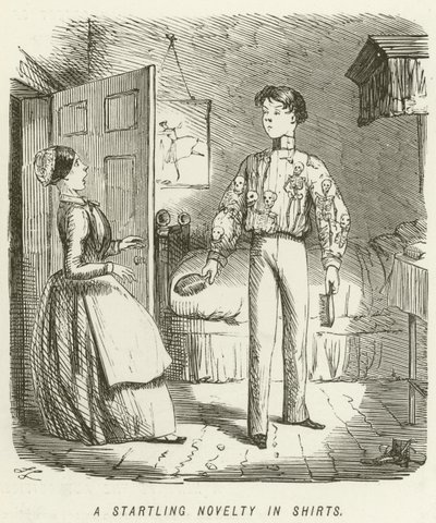 Hätkähdyttävä uutuus paidoissa tekijältä John Leech