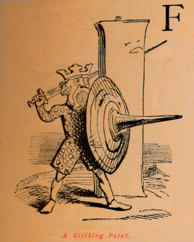 A Striking Point, c1860, c1860. tekijältä John Leech