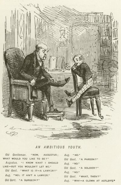 Kunnianhimoinen nuoriso tekijältä John Leech
