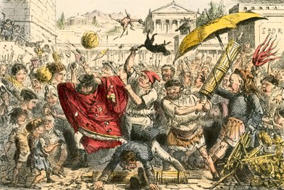 Appius Claudius rankaisi ihmisiä tekijältä John Leech