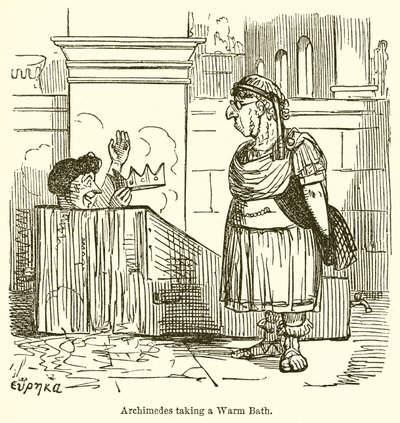 Arkhimedes lämpimässä kylvyssä tekijältä John Leech