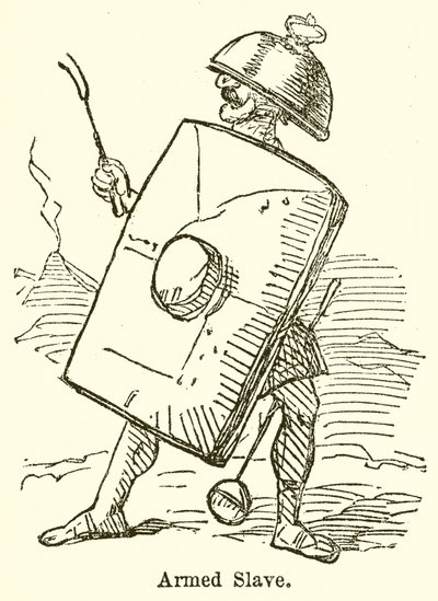 Armed Slave (kaiverrus) tekijältä John Leech