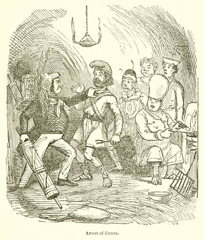Eunuksen pidättäminen tekijältä John Leech