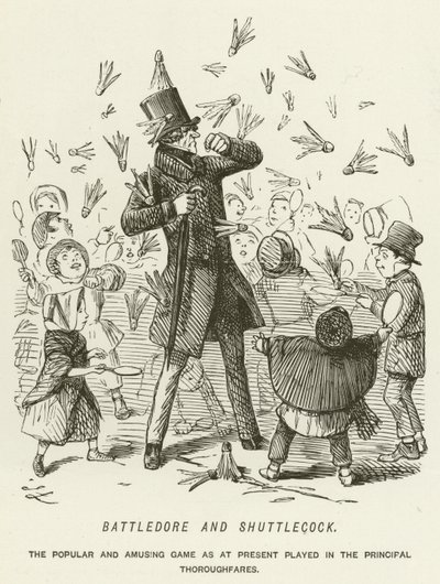 Battledore ja Shuttlecock tekijältä John Leech