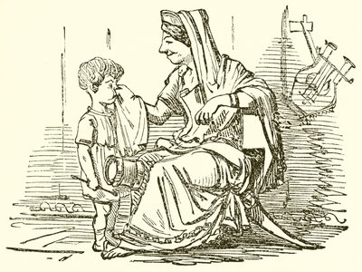 Cornelia, Gracchien äiti tekijältä John Leech