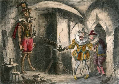 Suffolk ja Mounteagle löysivät Guido Fawkesin. tekijältä John Leech