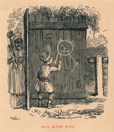 Varhainen brittiläinen taiteilija, c1860, c1860 tekijältä John Leech
