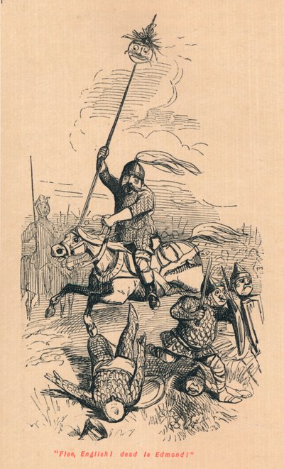 Pakene, englanti! Kuollut on Edmond!, c1860, c1860 tekijältä John Leech