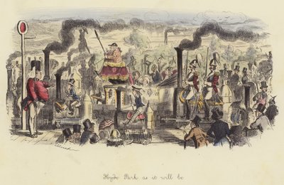 Hyde Park sellaisena kuin se tulee olemaan tekijältä John Leech