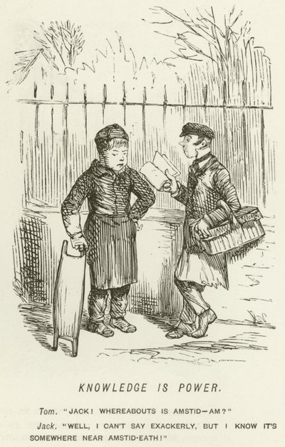 Tieto on valtaa tekijältä John Leech