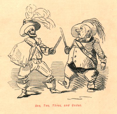 Yksi, kaksi, kolme ja alle, 1897. tekijältä John Leech