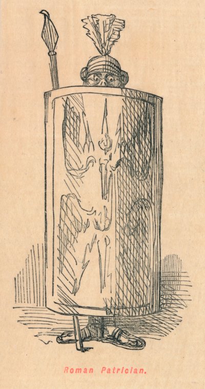 Roomalainen patriisiaus, 1852 tekijältä John Leech