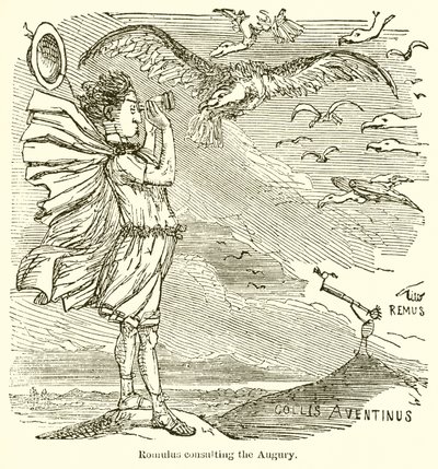 Romulus konsultoi Augurya tekijältä John Leech