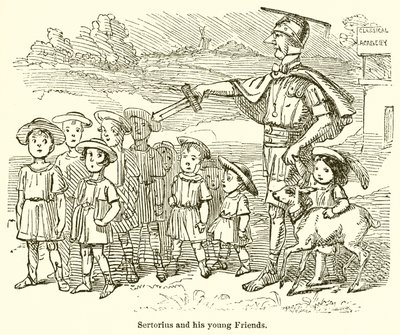 Sertorius ja hänen nuoret ystävänsä tekijältä John Leech