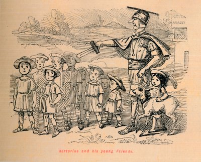 Sertorius ja hänen nuoret ystävänsä, 1852 tekijältä John Leech