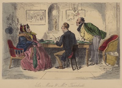 Sir Moses ja rouva Turnbull tekijältä John Leech
