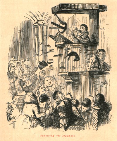 Jotain sellaista kuin Argumentti, 1897. tekijältä John Leech