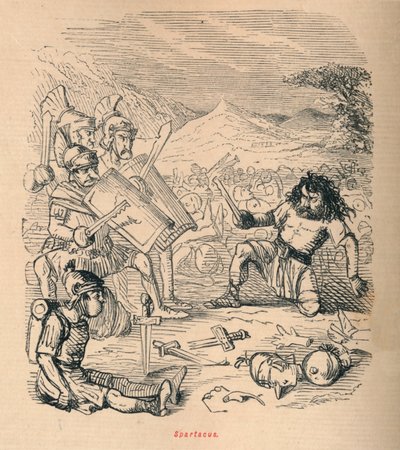 Spartacus, 1852 tekijältä John Leech