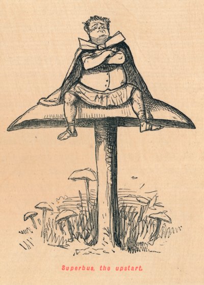 Superbus, nousujohteinen, 1852 tekijältä John Leech