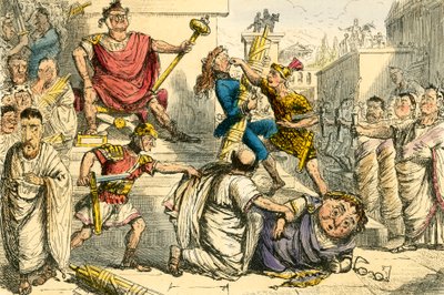 Tarquinius Superbus tekee itsestään kuninkaan tekijältä John Leech