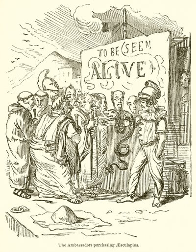 Suurlähettiläät ostavat Aesculapiuksen tekijältä John Leech