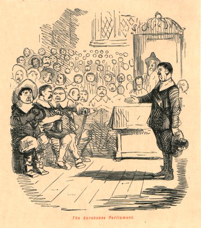 Barebonesin parlamentti, 1897. tekijältä John Leech