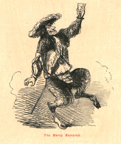 Iloinen monarkki, 1897. tekijältä John Leech