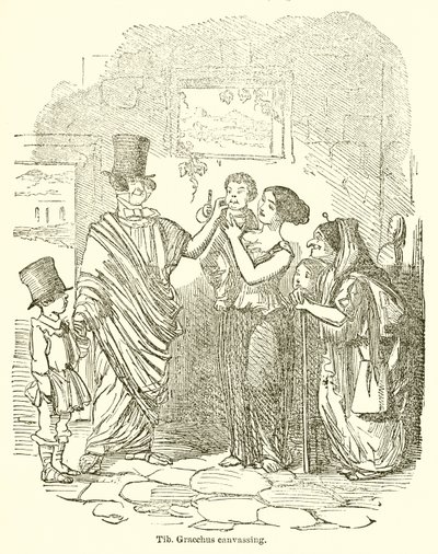 Tib. Gracchus Canvassing tekijältä John Leech