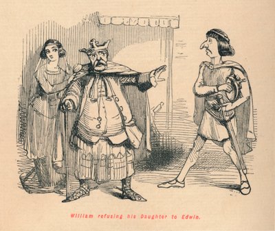 William kieltäytyy tyttärestään Edwiniltä, c1860, c1860 tekijältä John Leech
